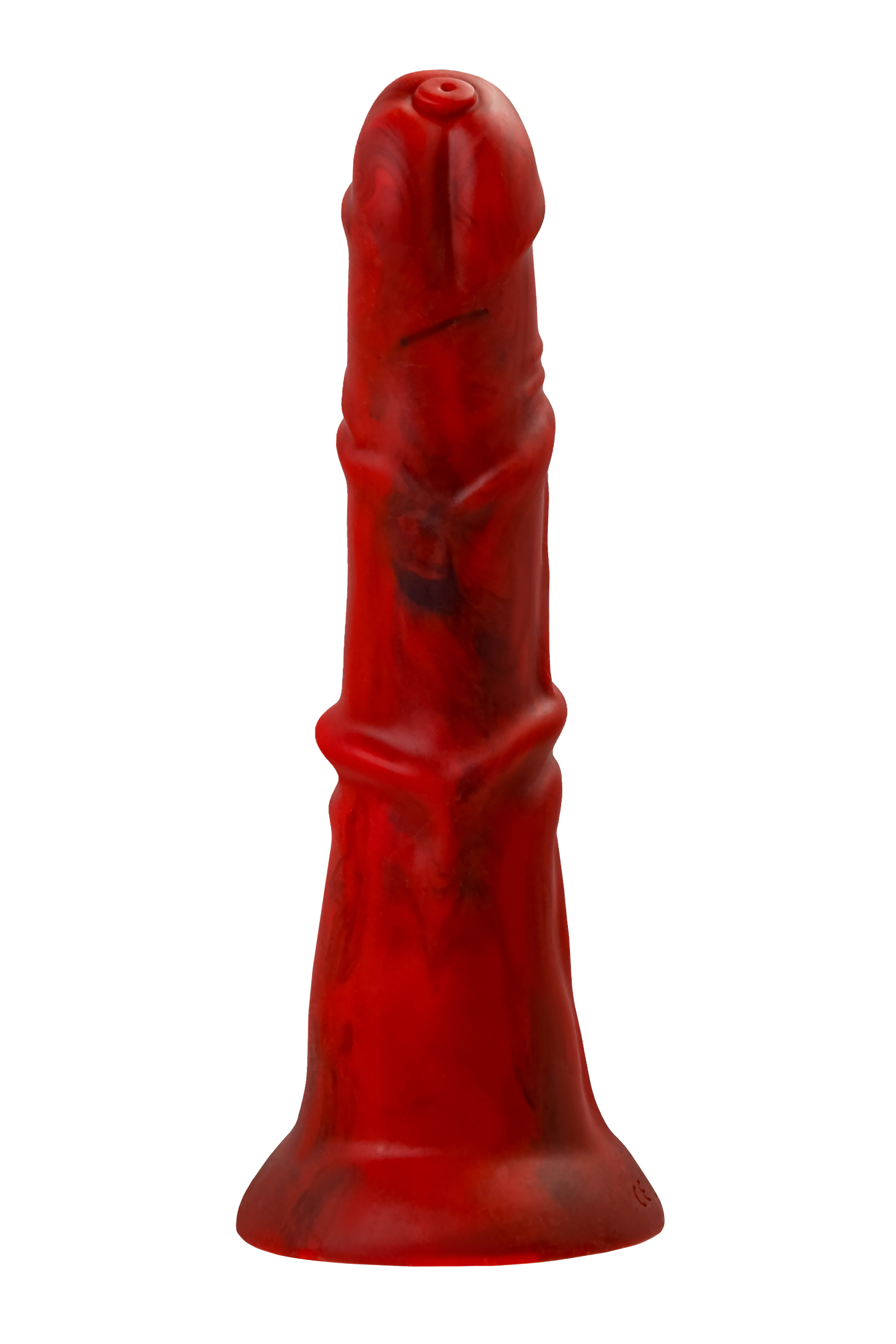Вибратор Black&Red Monster Rex красный 24,5 см